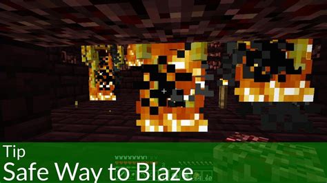 Tip Safe Way To Blaze In Minecraft Youtube