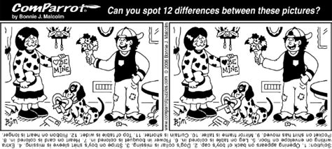 Comparrot Spot The Differences Puzzles Spot The Difference Pinterest
