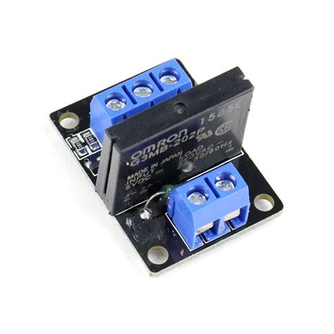 5v 1 Channel Solid State Relay Module With Resistive Fuse 2a 250v A03b