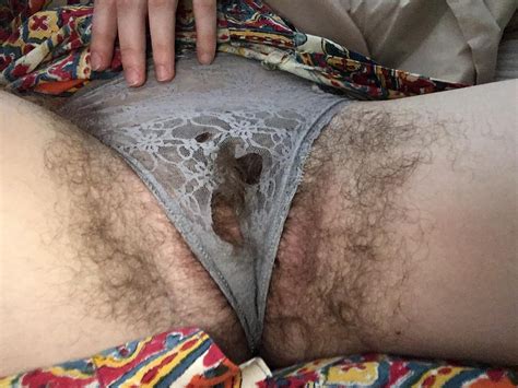 Hairy Pussy In Panties Seduction