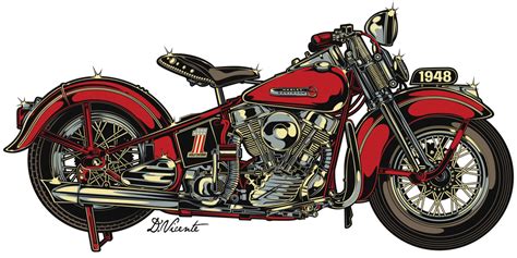 Pin On Motorcycle Illustration