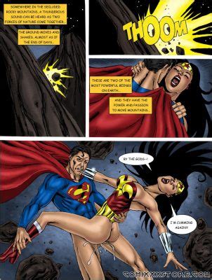 Wonder Woman Vs Predator JLA Porn Comix ONE