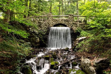 Stone Bridge Waterfall By Eric Kilby Photos