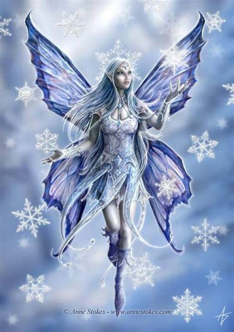 Winter Queen Winter Pinterest Fairy Artwork Beautiful Fairies
