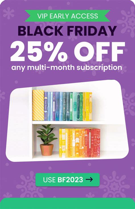 Bookroo Black Friday Sale 25 Off Kids Book Club Subscriptions