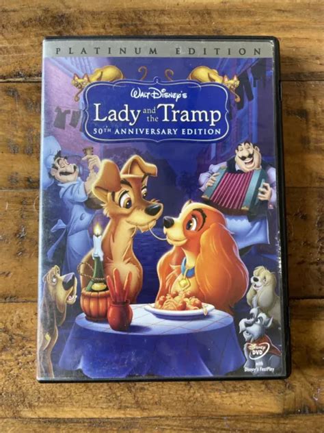 LADY AND THE Tramp Two Disc 50th Anniversary Platinum Edition DVDs 8