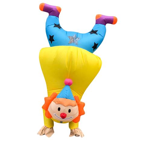 Inflatable Costume Handstand Clown Festival Dressing Suit Christmas