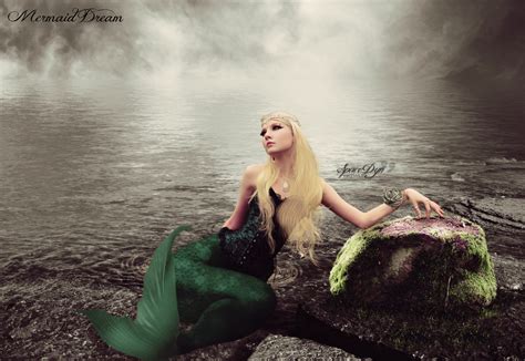 mermaid dream by dyn by spacedynartwork on deviantart