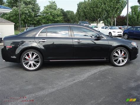 2009 Chevrolet Malibu Ltz Sedan In Black Granite Metallic Photo 7