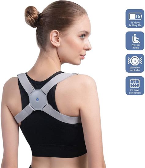 Gearari Unisex Back Pain Relief And Support Adjustable Posture Corrector