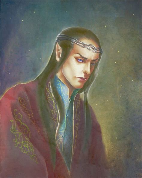 Elrond By Heles Khmel Tolkien Elves Tolkien Art Thranduil Shadow Of