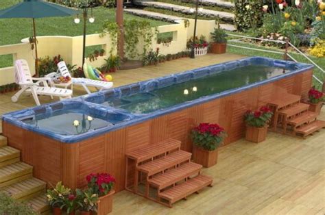 Hot Item Swim Spa Spa 8888 Iso9001 And Ce With High Performance Swim Spa Landscaping Swim