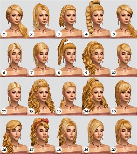 Maxis Match Kids Hair Cc Sims 4 Retpoll