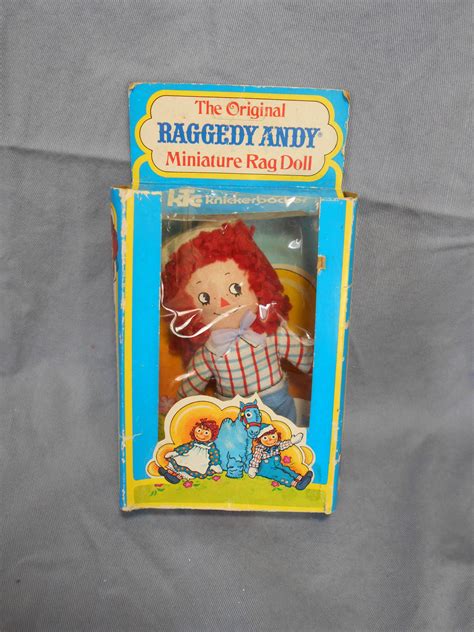1970s Knickerbocker Raggedy Andy Doll In The Original Box This One Is