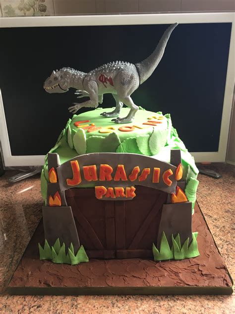 43 T Rex Dinosaur Cake Template