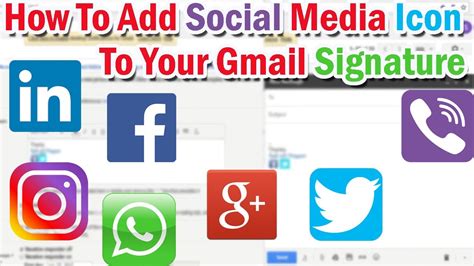Social Media Icon For Email Signature 165922 Free Icons Library