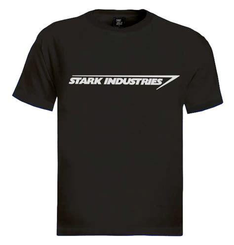 Stark Industries T Shirt Ironman Marvel Movie Comics