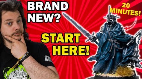 Complete Beginners Guide To Your First Warhammer Model Youtube