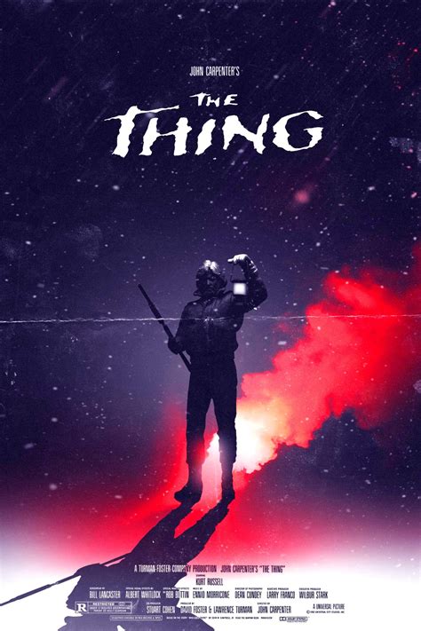 The Thing Horror Posters The Thing Movie Poster John Carpenter