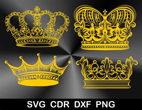 Crown Royal Svg King Crown Svg Queen Crown Svg Princess Etsy