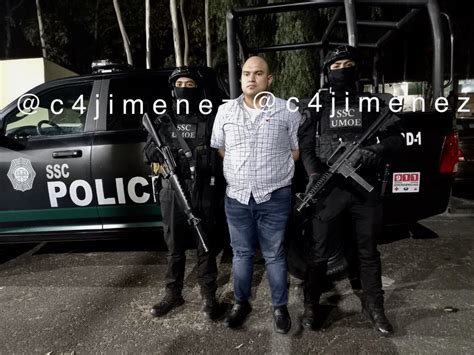 Detienen A Integrante Del Cjng En La Cdmx Teléfono Rojo