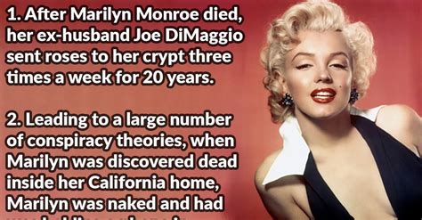 42 Classic Facts About Marilyn Monroe