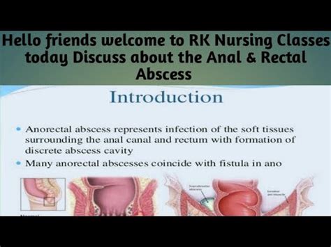 Part 1 Ano Rectal Abscess Introduction Definition Etiological