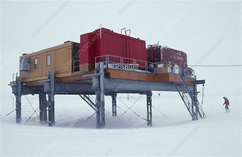 Antarctic Research Station Stock Image E2150333 Science Photo