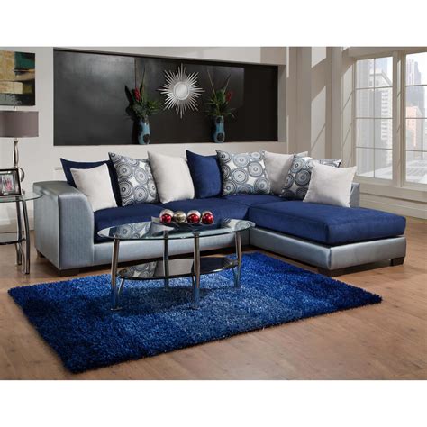 Royal blue fabric sofa nailhead trim blue sofa blue sofa living blue sofas living room. Pin on Living Room