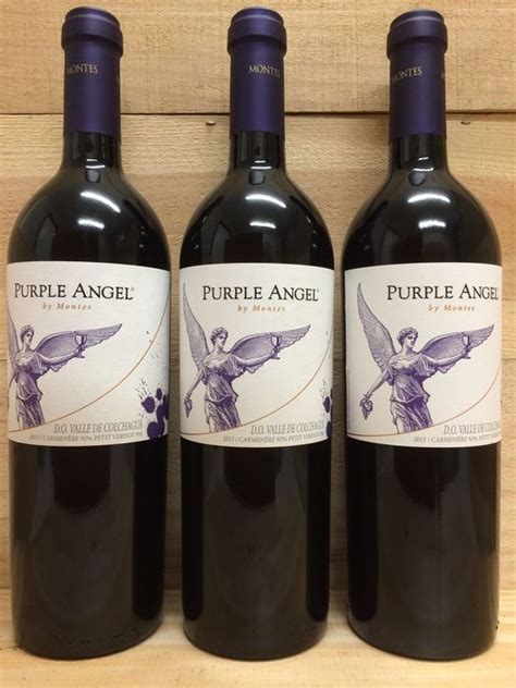 ★★★★★ ★★★★★ 5 out of 5 stars. 2013 Purple Angel, Montes Winery - 3 bottles in total ...