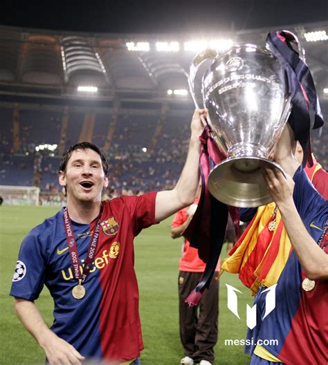House messi trophy room : LEO'S FIRST TROPHY TREBLE