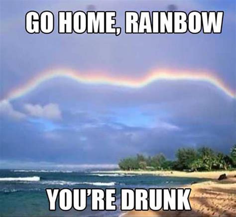Drunk Rainbow Realfunny