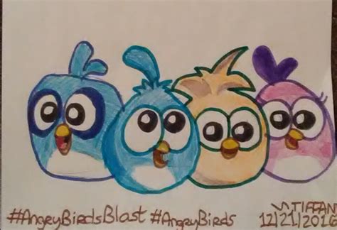 Angry Birds Blast Hatchlings By Angrybirdstiff On Deviantart