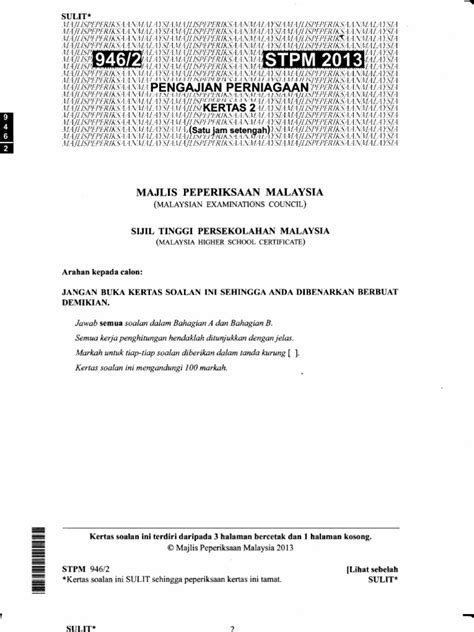 Soalan Objektif Bahasa Melayu Stpm Penggal 2 Wolupitulima
