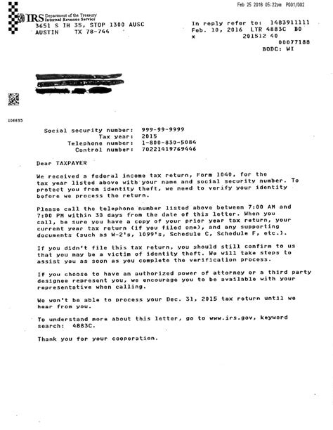 Collection of most popular forms in a given sphere. New IRS Snail Mail SCAM | dfwci.com