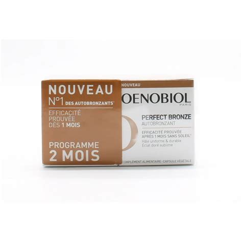 Oenobiol Perfect Bronze Autobronzant 2x30 Capsules Univers Pharmarcie