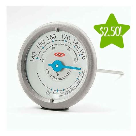 Oxo Leave In Meat Thermometer Only 250 Reg 1299