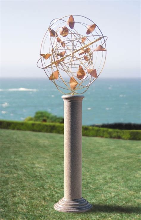 Metal Workings For Sale Stratasphere Wind Sculpture On Pedestal