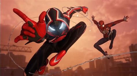 Spider Man Miles Morales Miles Morales 2099 Suit In All Cinematics