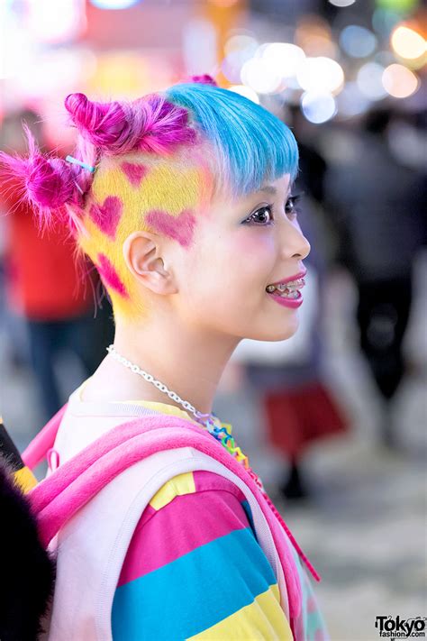 Haruka Kurebayashi And Junnyans Colorful Harajuku Street Fashion
