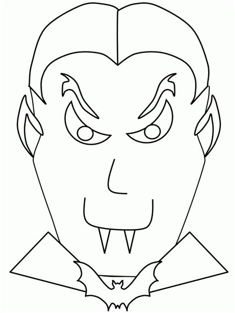 Free Printable Vampire Coloring Pages For Kids