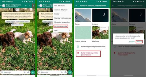 Whatsapp Cómo Poner Un Fondo De Pantalla Personalizado Para Cada Chat