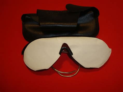 vintage us military sun glasses and case mil s 475d rochester optical 1974 ebay