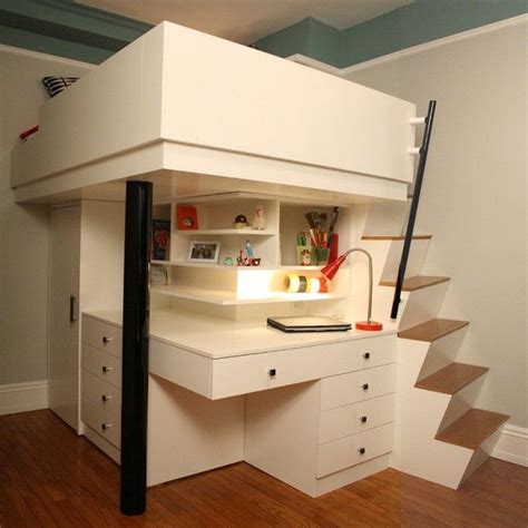 19 ultimate list of diy corner shelf ideas with plans. Modern Kids Bedroom with Beautiful Space Saving Bed and ...