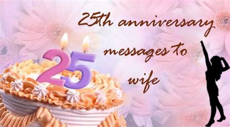 25th Anniversary Messages To Wife
