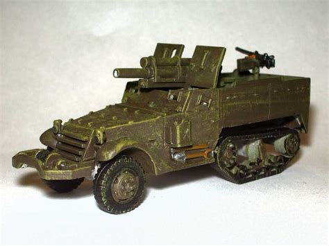 T19 Half Track 105 Mm Howitzer Motor Carriage Table Warfare Miniatures