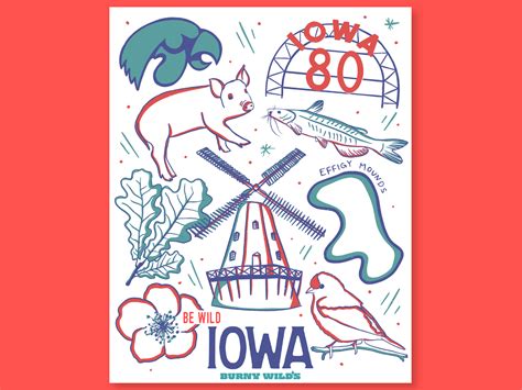 Iowa State Poster- Digital Download - Burny Wild's