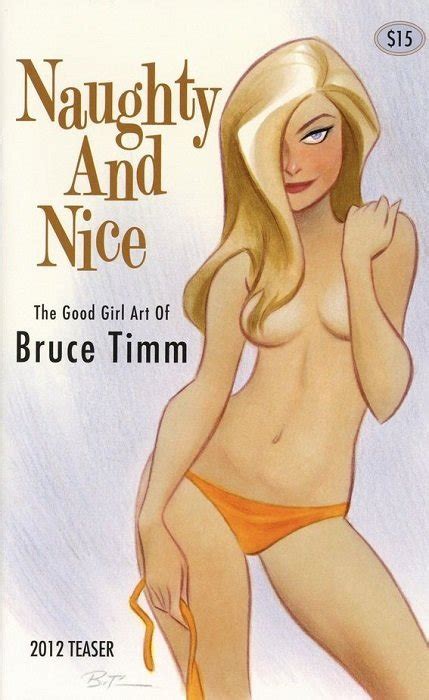 Naughty And Nice Good Girl Art Of Bruce Timm Ashcan Flesk Publications Comicbookrealm Com