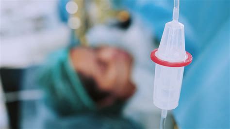 Intravenous Fluid Infusion During Advanced Stock Footage Sbv 348618235 Storyblocks