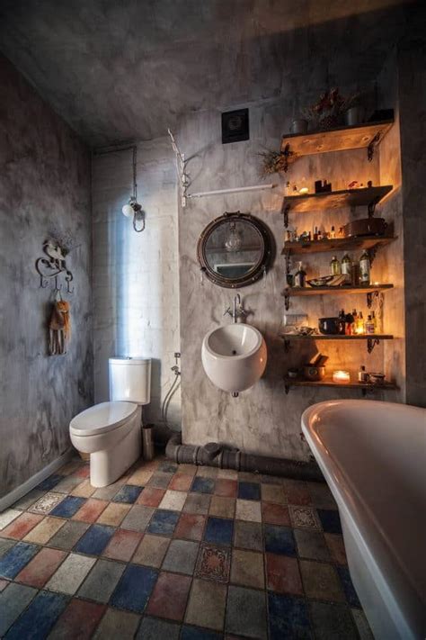 29 Industrial Style Bathroom Ideas For Your Inspiration